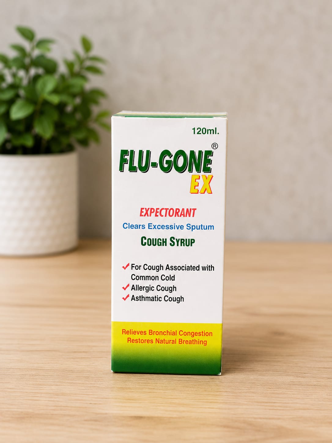 FLUGONE EXPECTORANT 120ML